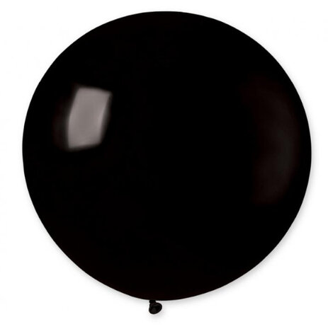 Gemar Zwarte Ballonnen 80cm | 10 stuks