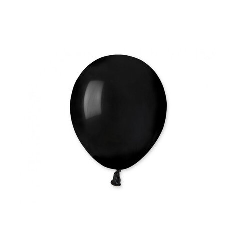 Gemar Schwarze Luftballons, 13 cm | 100 Stück