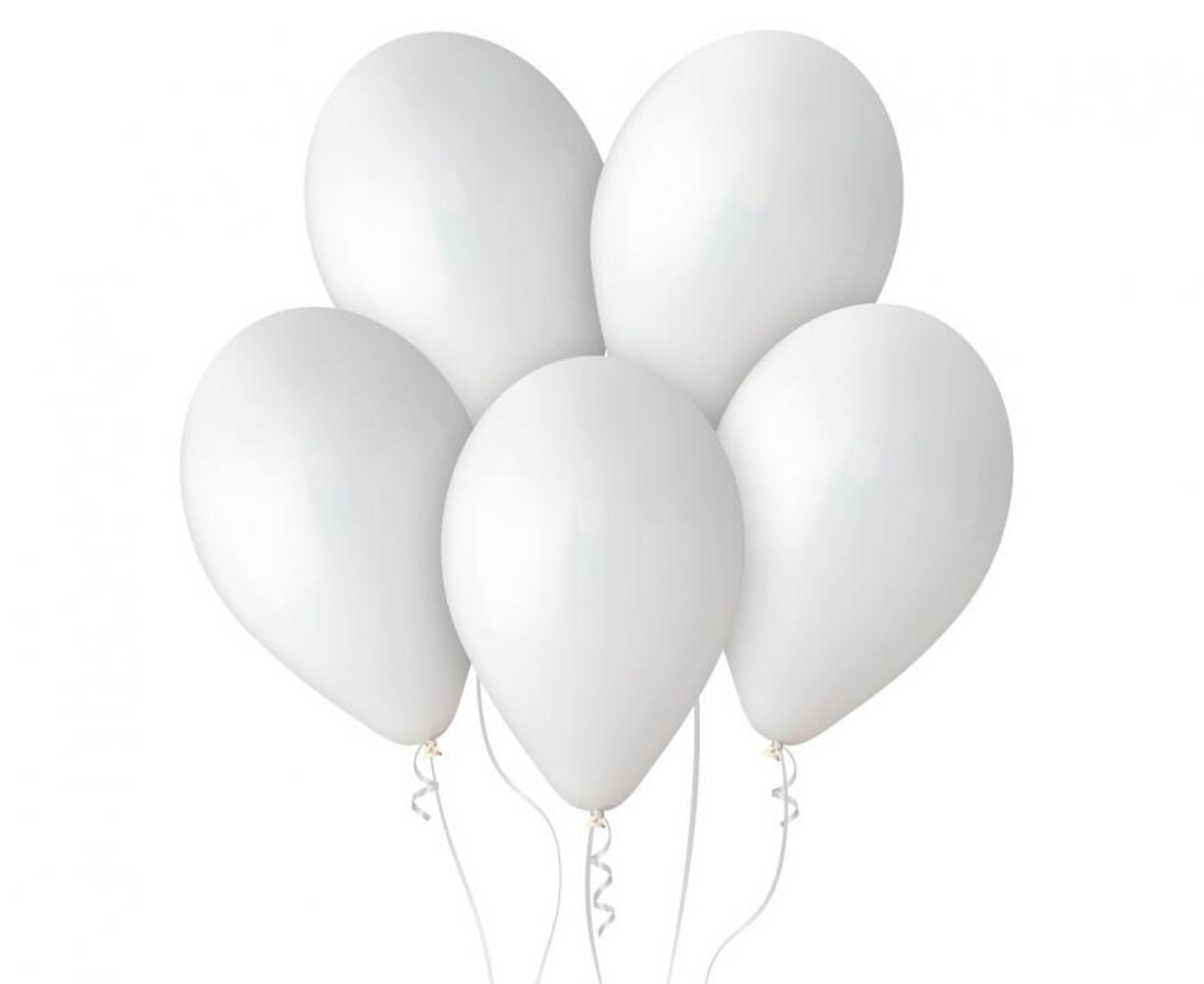 Gemar Witte Ballonnen 28cm | 100 stuks