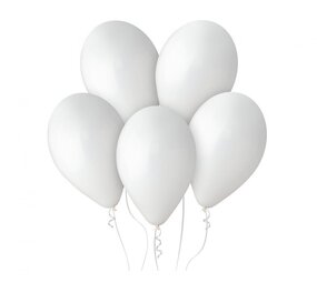 Gemar Witte Ballonnen 28cm | 100 stuks