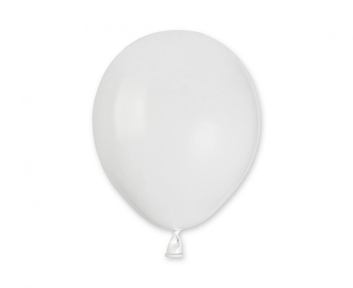 Gemar Witte Ballonnen 13cm | 100 stuks