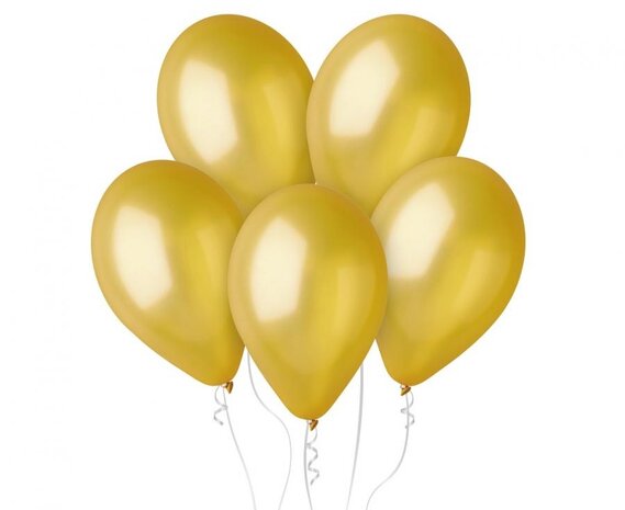 Gemar Ballons dorés 28 cm | 100 pièces