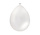 White Metallic Balloons 30cm | 10, 25, 50 or 100 pieces