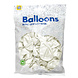Paper Dreams White Metallic Balloons 30cm | 10, 25, 50 or 100 pieces