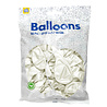 Paper Dreams White Metallic Balloons 30cm | 10, 25, 50 or 100 pieces Paper Dreams White Metallic Balloons 30cm | 10, 25, 50 or 100 pieces