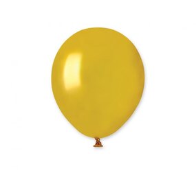 Gemar Gouden Ballonnen 13cm | 100 stuks