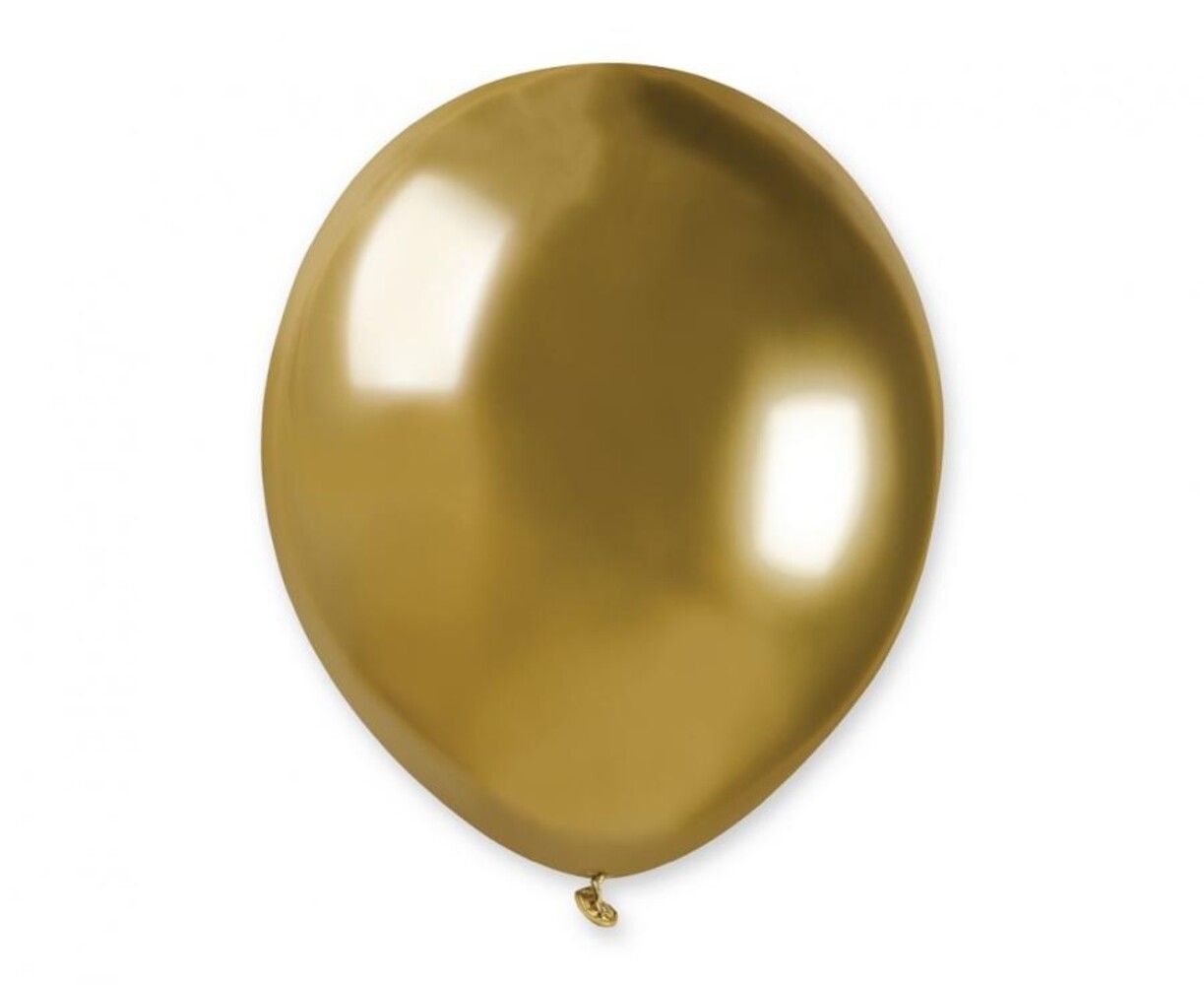 Gemar Goud Metallic Ballonnen 13cm | 100 stuks
