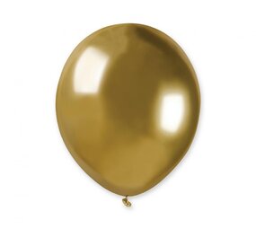 Gemar Goud Metallic Ballonnen 13cm | 100 stuks