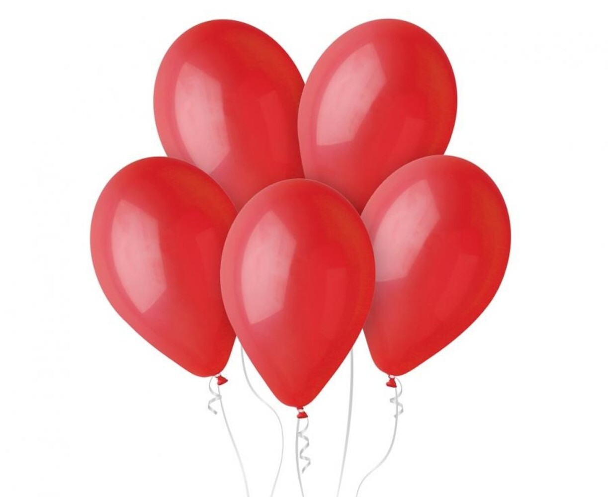 Gemar Ballons rouges 28 cm | 100 pièces