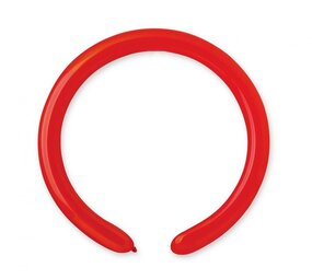 Gemar Rote Modellierballons D4 | 100 Stück