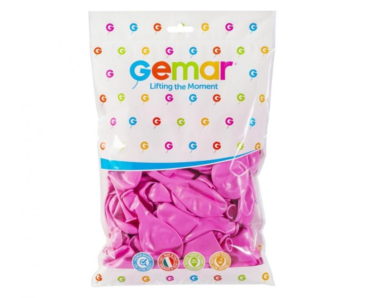 Gemar Rosa Luftballons, 28 cm | 100 Stück