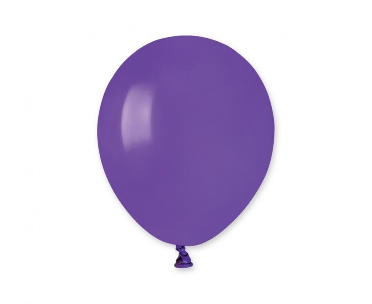 Gemar Purple Balloons 13cm | 100 pieces