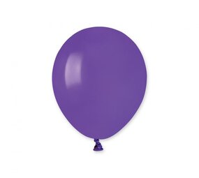 Gemar Paarse Ballonnen 13cm | 100 stuks
