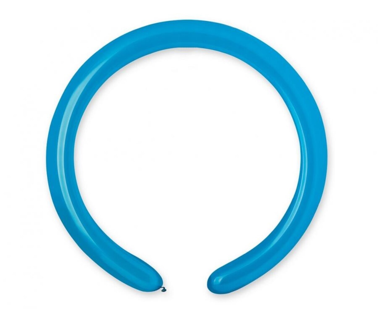 Gemar Ballons de modelage bleus D4 | 100 pièces