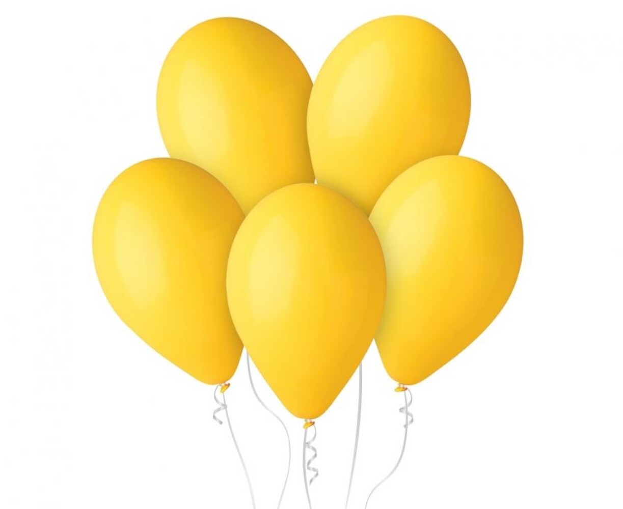 Gemar Gelbe Luftballons, 28 cm | 100 Stück