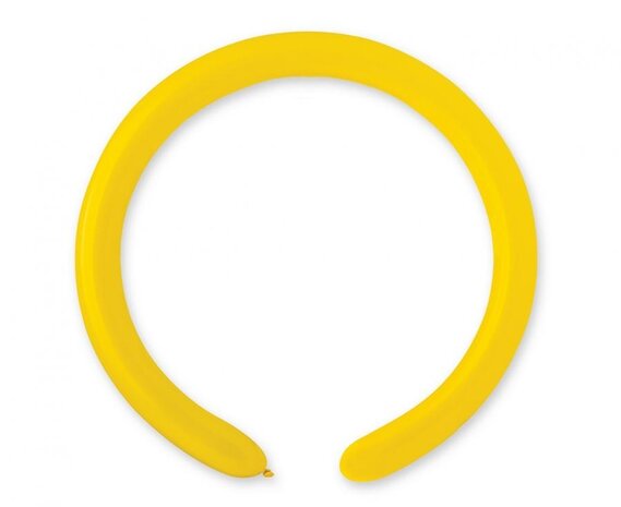 Gemar Ballons de modelage jaunes D4 | 100 pièces