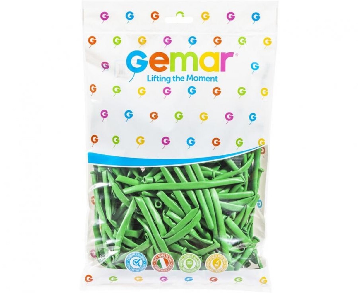 Gemar Grüne Modellierballons D4 | 100 Stück