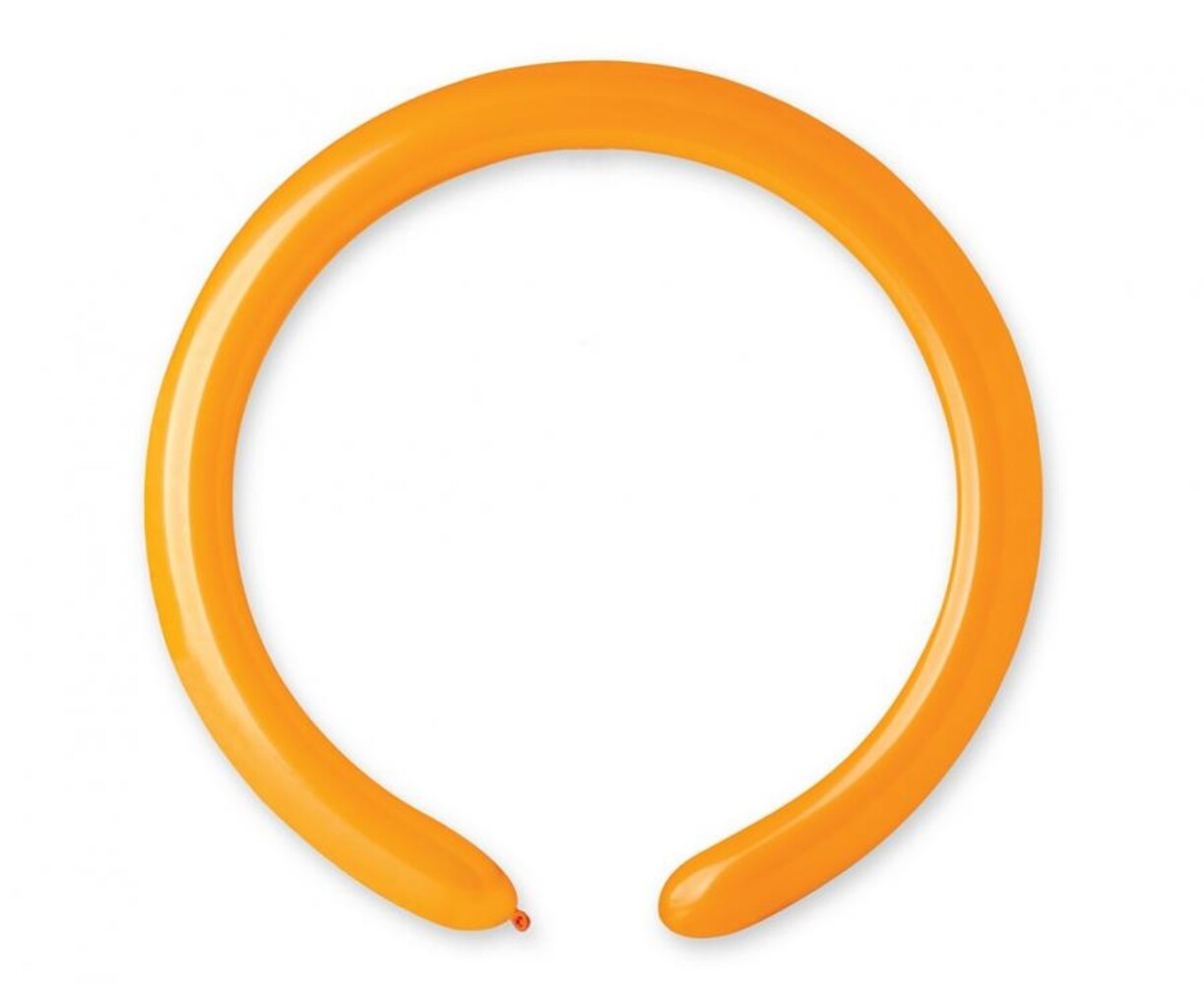 Gemar Ballons de modelage orange D4 | 100 pièces