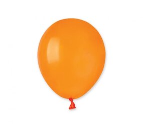 Gemar Orangefarbene Luftballons, 13 cm | 100 Stück