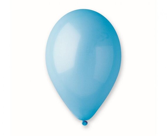 Gemar Ballons bleu clair 28 cm | 100 pièces