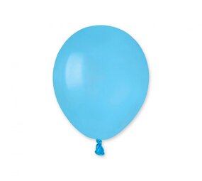 Gemar Light Blue Balloons 13cm | 100 pieces
