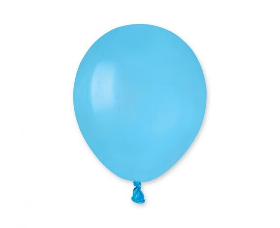 Gemar Hellblaue Luftballons, 13 cm | 100 Stück