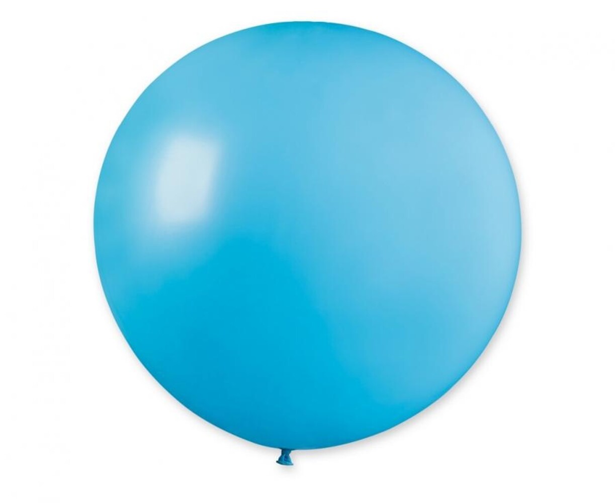 Gemar Hellblaue Luftballons 80 cm | 10 Stück