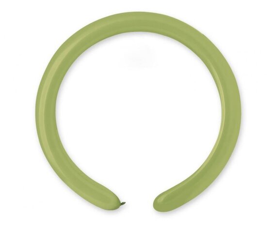 Gemar Olijfgroene Modelleer Ballonnen D4 | 100 stuks