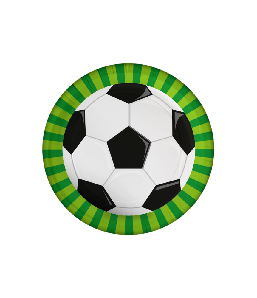 Paper Dreams Forfait complet pour une fête sur le thème du football | Décoration de table | 16 personnes