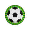 Paper Dreams Forfait complet pour une fête sur le thème du football | Décoration de table | 16 personnes