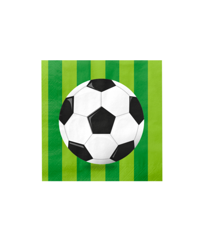 Paper Dreams Komplettes Fußballparty-Paket | Tischdekoration | 16 Personen