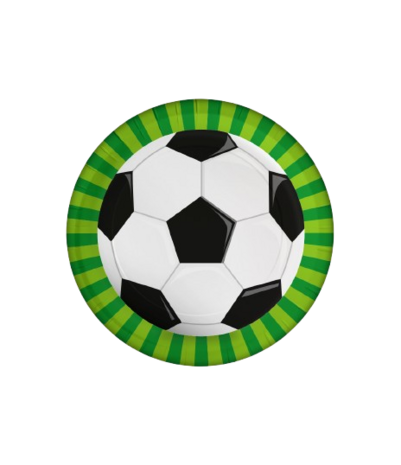 Paper Dreams Kit complet pour une fête sur le thème du football | Décorations et décorations de table | 67 pièces