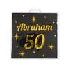 Paper Dreams Abraham 50 elegante Servietten 33x33cm | 16 Stück Paper Dreams Abraham 50 elegante Servietten 33x33cm | 16 Stück