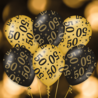 Paper Dreams Ballons élégants de 30 cm pour un 50e anniversaire | Lot de 6 Paper Dreams Ballons élégants de 30 cm pour un 50e anniversaire | Lot de 6
