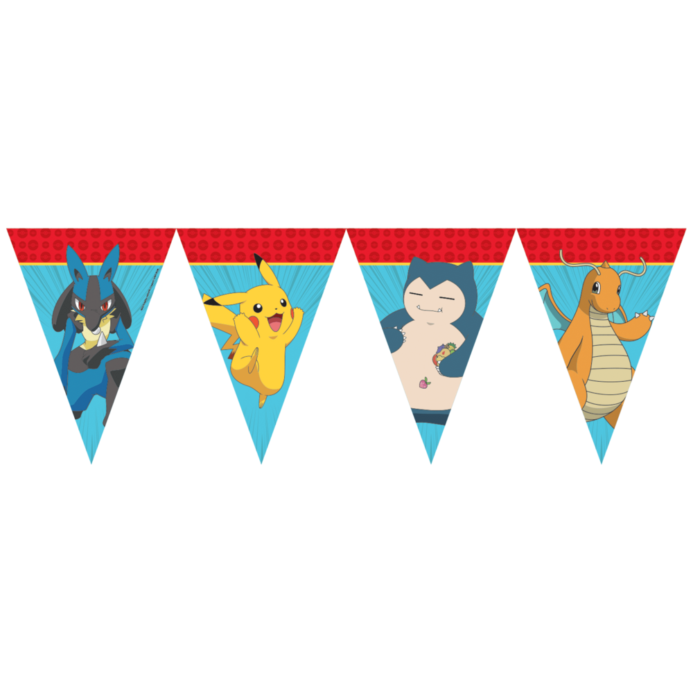 Procos Party Guirlande Pokémon 2,3 m | à l'unité