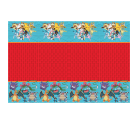 Procos Party Pokemon Tafelkleed 120x180cm | per stuk