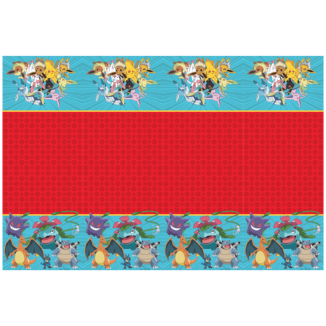 Procos Party Pokemon Tablecloth 120x180cm | per piece