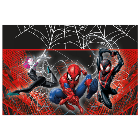 Procos Party Spiderman Tablecloth World of Webs 120x180cm | per piece