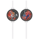 Procos Party Spiderman Drink Rietjes World Of Webs 21cm | 4 stuks