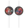 Procos Party Spiderman-Trinkhalme „World of Webs“, 21 cm | 4 Stück Procos Party Spiderman-Trinkhalme „World of Webs“, 21 cm | 4 Stück