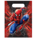 Procos Party Sachets cadeaux Spiderman « Le Monde des Toiles » 16 x 22 cm | 6 pièces