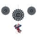 Procos Party Spiderman Hangdecoratie World Of Webs | 3 stuks Procos Party Spiderman Hangdecoratie World Of Webs | 3 stuks