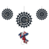 Procos Party Spiderman Hanging Decoration World of Webs | 3 pieces Procos Party Spiderman Hanging Decoration World of Webs | 3 pieces