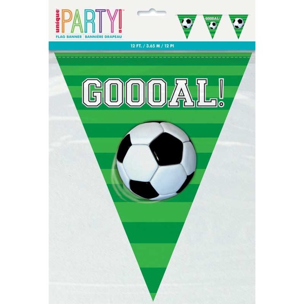 Paper Dreams Fußball-Wimpelkette 365 cm | pro Stück