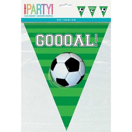 Paper Dreams Voetbal Vlaggenlijn 365cm | per stuk Paper Dreams Voetbal Vlaggenlijn 365cm | per stuk