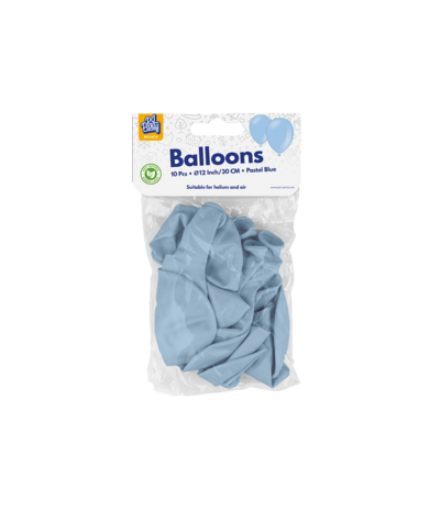 Paper Dreams Ballons bleu pastel 30 cm | 10 pièces Paper Dreams Ballons bleu pastel 30 cm | 10 pièces