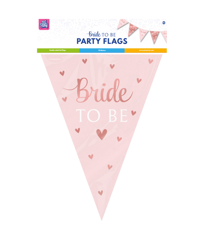 Paper Dreams Vlaggenlijn Bride To Be 10 mtr | per stuk