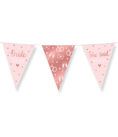 Paper Dreams Wimpelkette Bride To Be 10 mtr | pro Stück