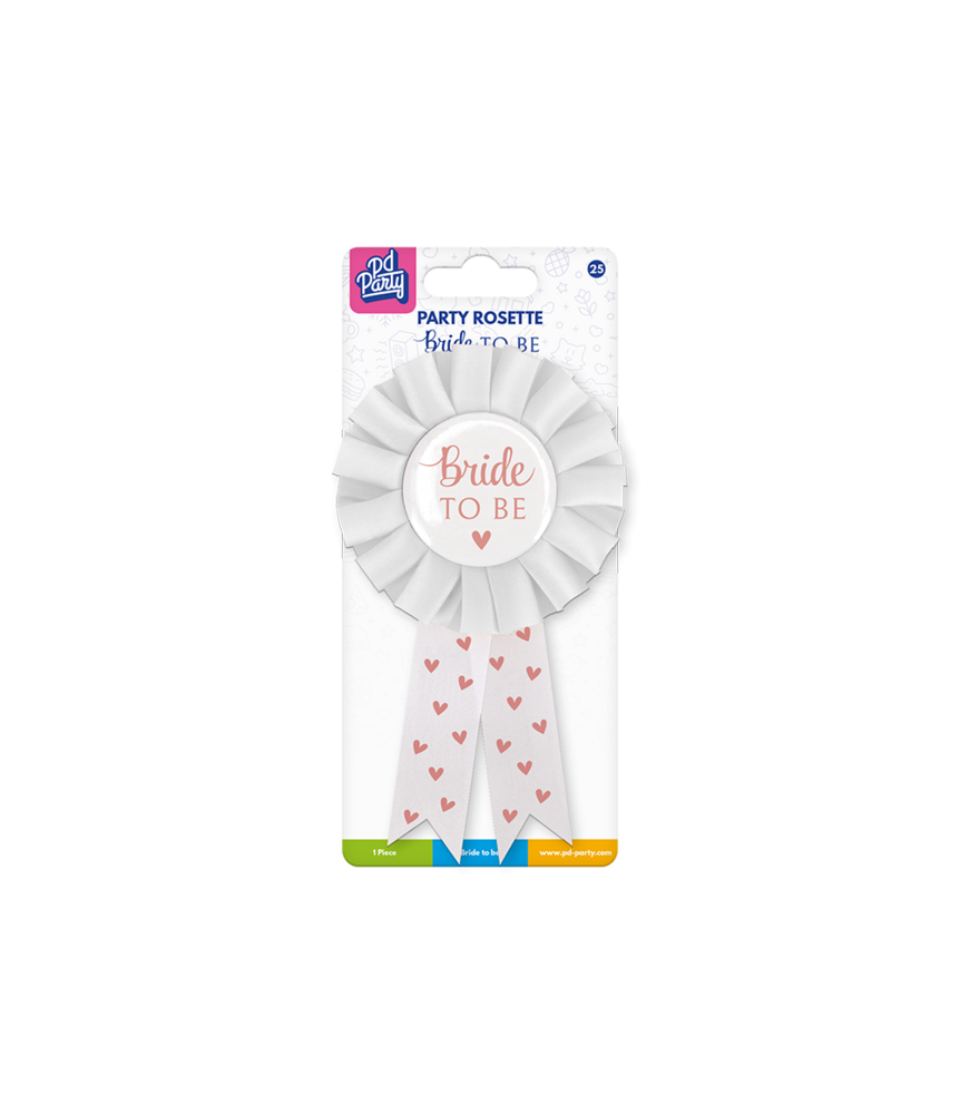 Paper Dreams Bride To Be rosette 14 cm | per piece