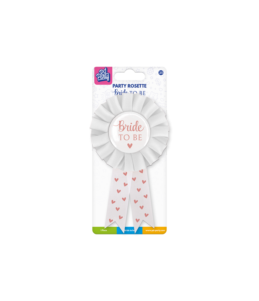 Paper Dreams Rosette Bride To Be 14 cm | pro Stück